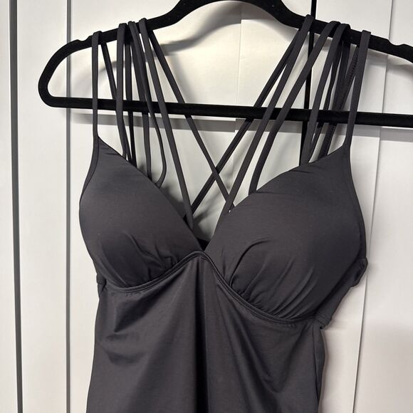 La‎ Blanca Womens 12 Island Goddess Multi Strap Cross Back & Front  Swimsuit - Picture 2 of 9